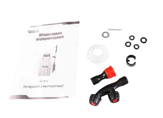 Опрыскиватель аккумуляторный MASTERTOOL “Garden” 12 л 12V 8Ah 92-9812 Харків