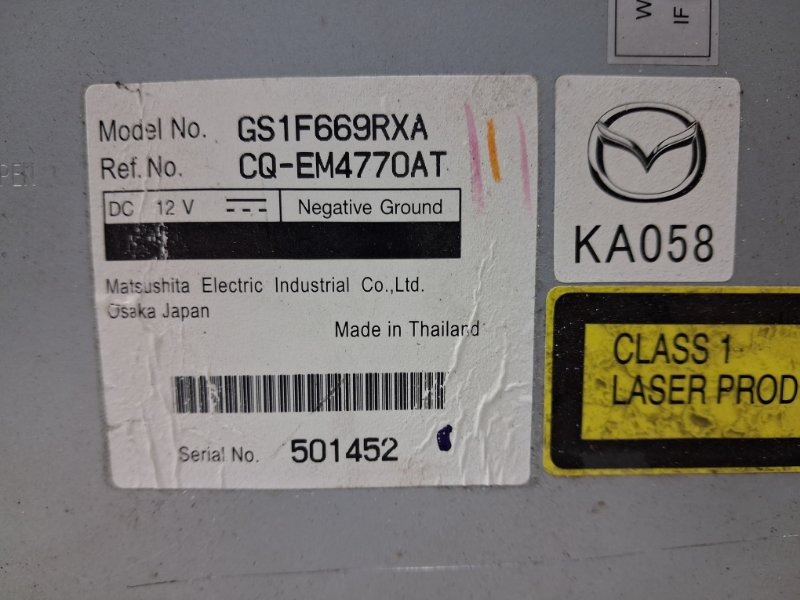Магнитофон Mazda 6 2007-2013 GS1F669RXA (Арт. 65518) Киев - изображение 5