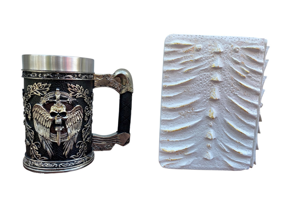 Подарочный набор Кружка 3D Меч в Черепе и Блокнот 3D «Око Ледяного Хранителя» Киев - изображение 2