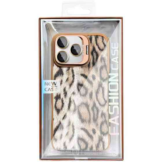 Чехол TPU+PC Wild Leopard with MagSafe and Lens для Apple iPhone 15 Pro (6.1") Херсон