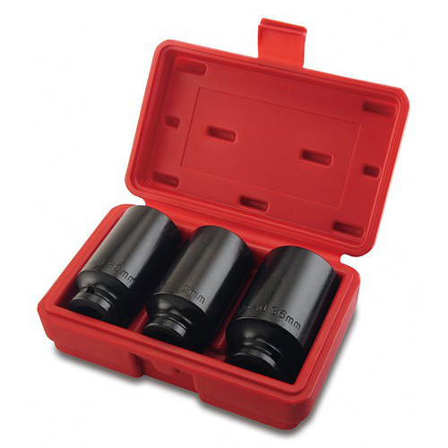 Набор ударных головок длинных для ступичных гаек TOPTUL 1/2" GDAI0303 Харків - зображення 1