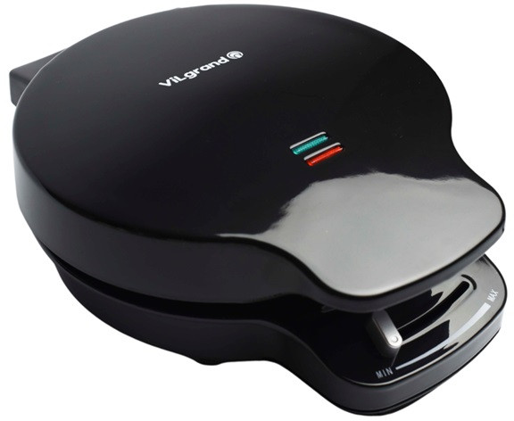 Вафельница ViLgrand VF1210С 1200 Вт черная Київ - зображення 5