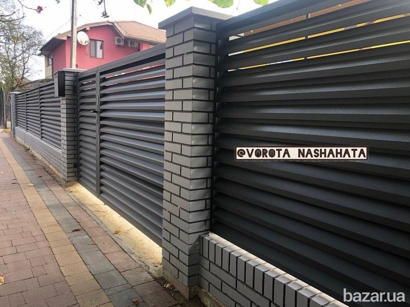 Ворота відкатні,розсувні під ключ,ціна.Автоматика.Сквіра Київська область Сквира - зображення 3