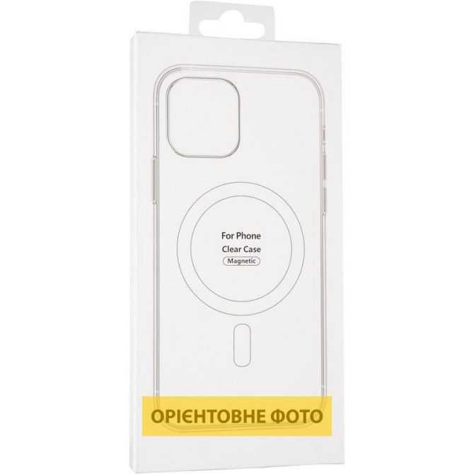 Чехол TPU Clear Case with MagSafe для Apple iPhone 16e (6.1") Херсон - изображение 3