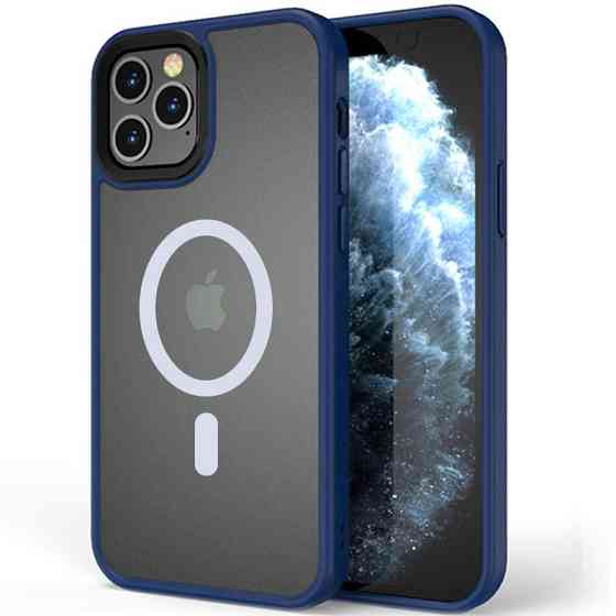 TPU+PC чехол Metal Buttons with MagSafe для Apple iPhone 12 Pro / 12 (6.1") Херсон