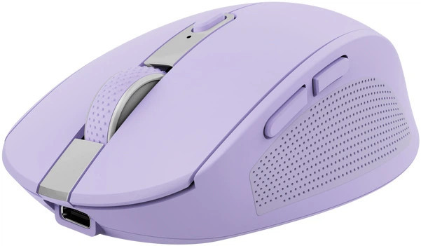 Мышь компьютерная безпроводная Trust Ozaa Compact Multi-Device Wireless Purple 25384_TRUST фиолетова Київ - зображення 2