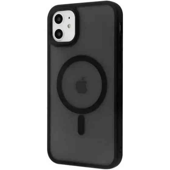 DM Чехол OC Matte Case with MagSafe для iPhone 12/12 Pro Black Харьков
