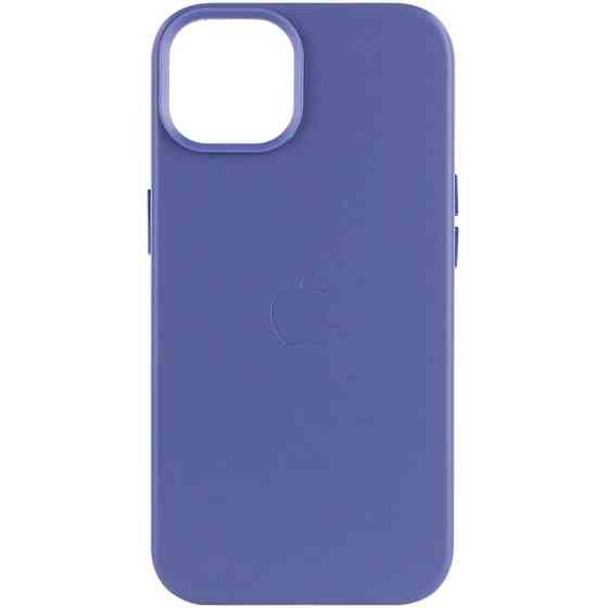 Кожаный чехол Leather Case (AA Plus) with Magnetic Fit для Apple iPhone 14 (6.1") Херсон