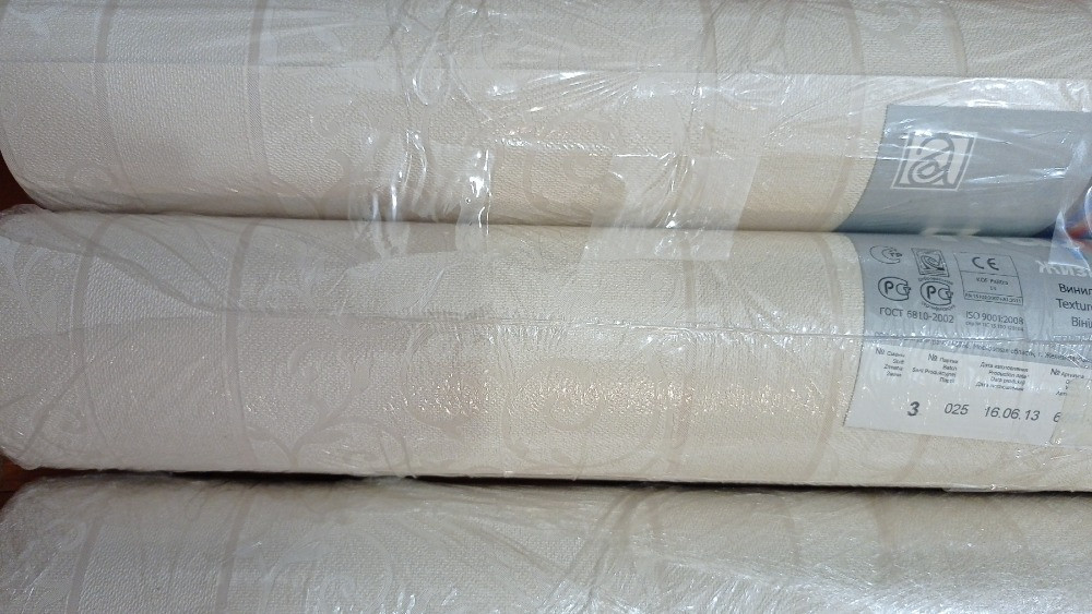 Нежные виниловые обои на бумажной основе 4 шт. Киев - изображение 2