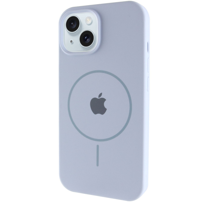 Чехол Silicone Case Full Protective (AA) with MagSafe для Apple iPhone 15 Plus (6.7") Херсон - изображение 1