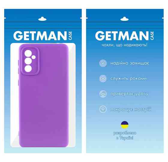 Чехол TPU GETMAN Liquid Silk Full Camera для Samsung Galaxy A55 Херсон