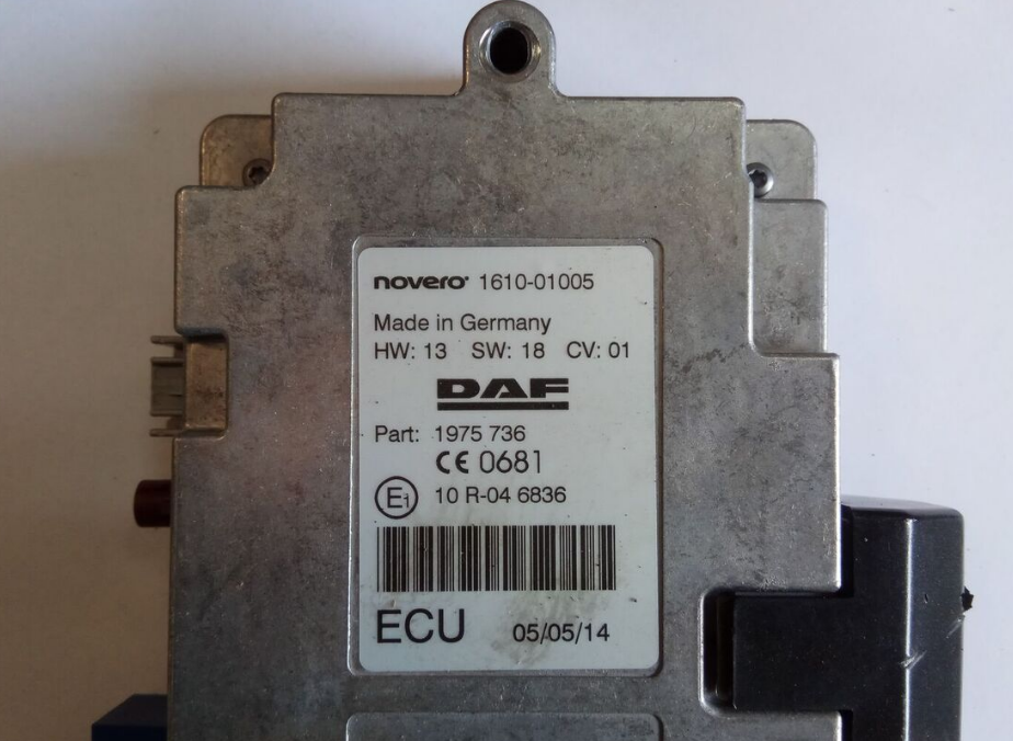 1873297, 1975736 Блок управления телефоном Novero DAF XF 106 Euro 6 1610-01005, 1295121 Львов - изображение 2