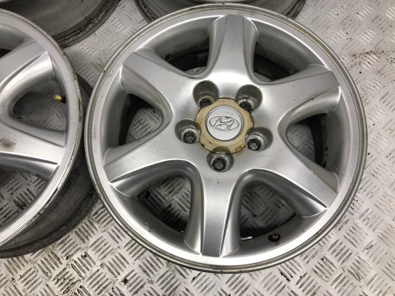 Диски титан комплект R16 Hyundai Tucson JM 2.0 DIESEL D4EA 2004 (б/у) Киев - изображение 5