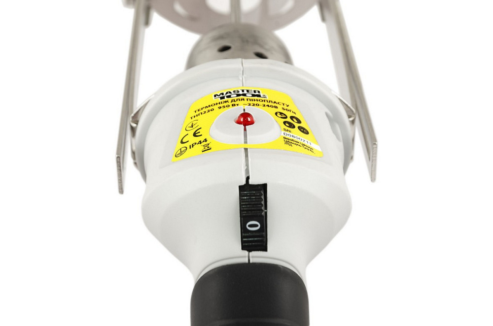 Термонож для пенопласта MASTERTOOL 220 Вт ТНП220 Харків - зображення 3