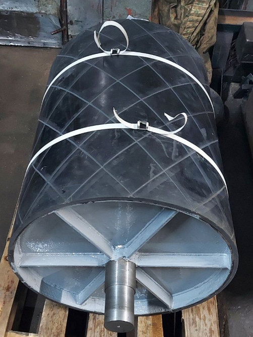 Гуммировка  барабанов , роликов , валов Київ - зображення 5