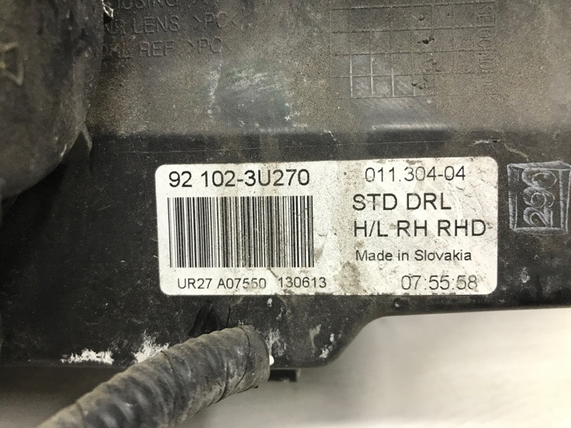 Фара правая галоген Kia Sportage 2010-2016 92102-3U270 (Арт. 35535) Киев - изображение 9