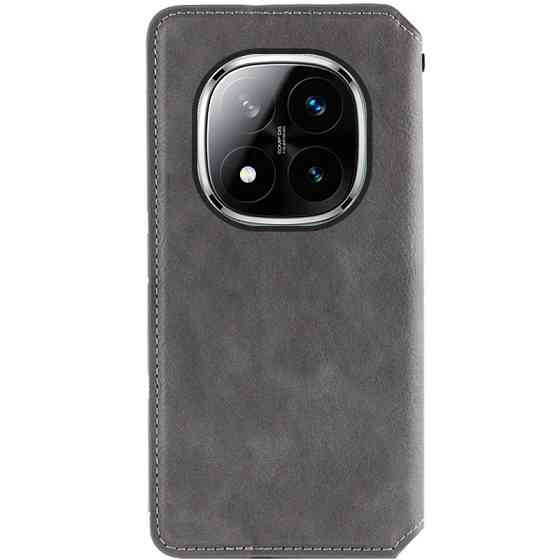 Кожаный чехол-книжка GETMAN Cubic (PU) для Xiaomi Redmi Note 15 Pro 5G Херсон
