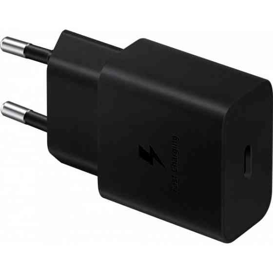 Мережевий зарядний пристрій Samsung 15W Power Adapter Type-C Black (EP-T1510NBEGEU) Харків