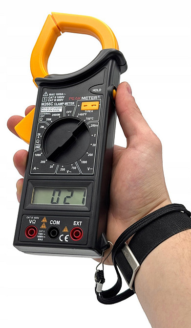 Цифровые токовые клещи с термопарой PeakMeter M266C Харьков - изображение 11