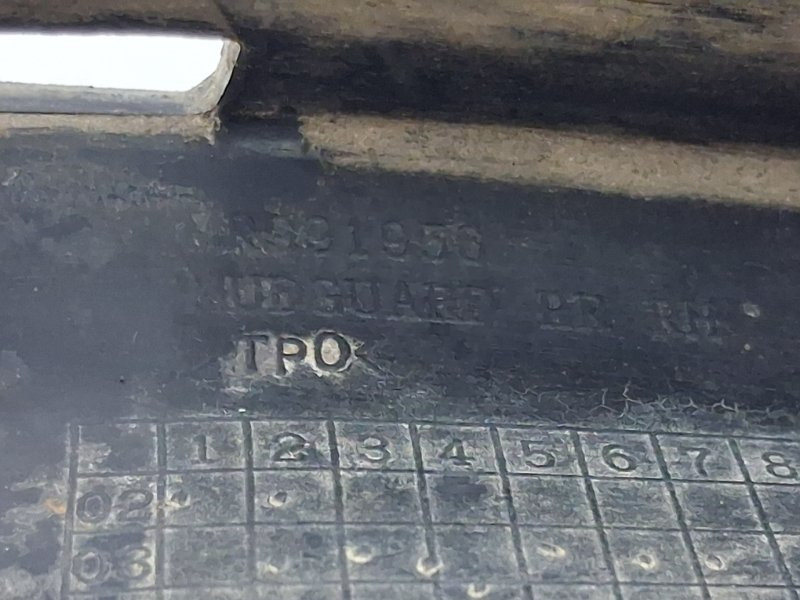 Брызговик задний правый Mitsubishi Outlander CU 2.4 БЕНЗИН 4G69 2003 (б/у) Київ - зображення 4