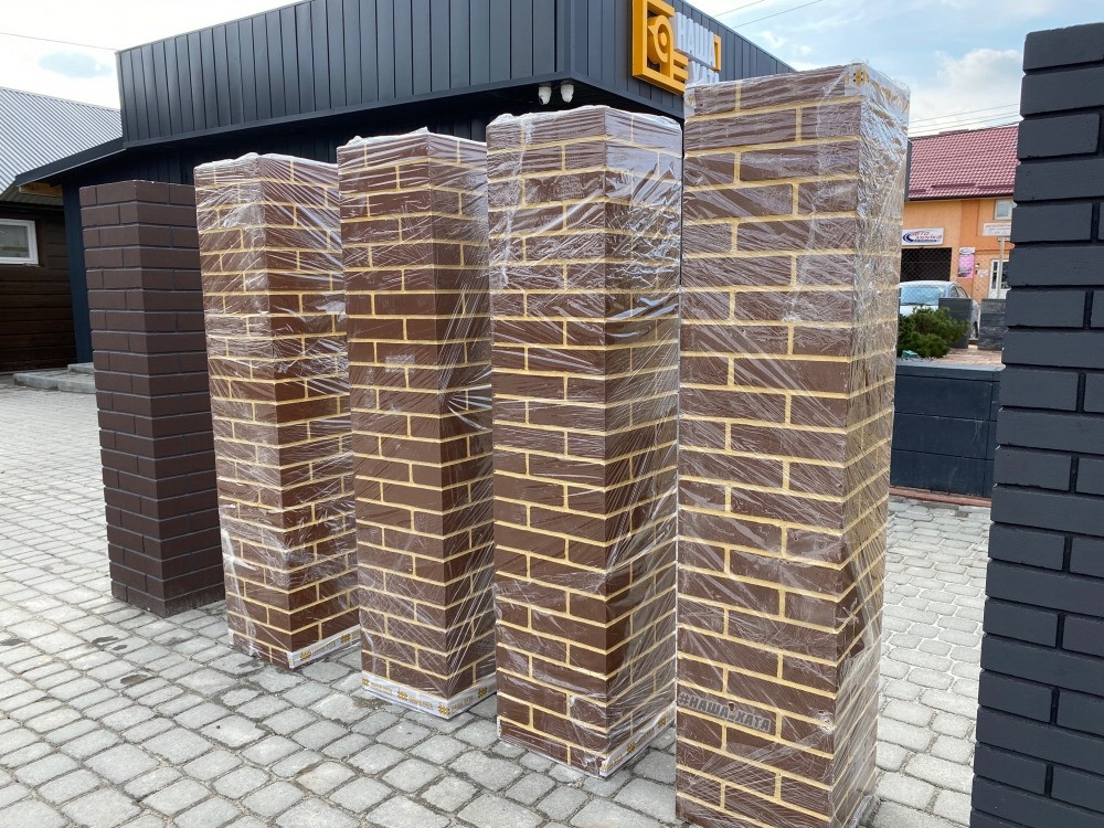 Клінкерні суцільні стовпчики Черкассы - изображение 2