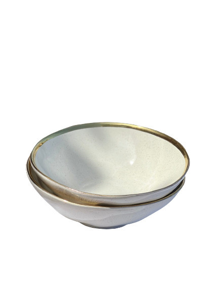 Салатник Декор Кераміка Cappuccino Gold КГ-700-Т 700 мл Київ - зображення 1