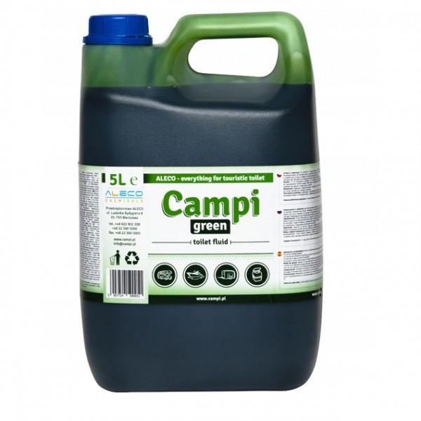 Средство для биотуалетов для нижнего бака Campi Green, 5л. CAMPI GREEN 5L Киев - изображение 1
