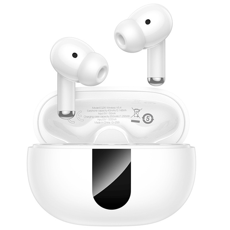 Беспроводные TWS наушники Hoco EQ26 Nice ANC+ENC Херсон - зображення 2