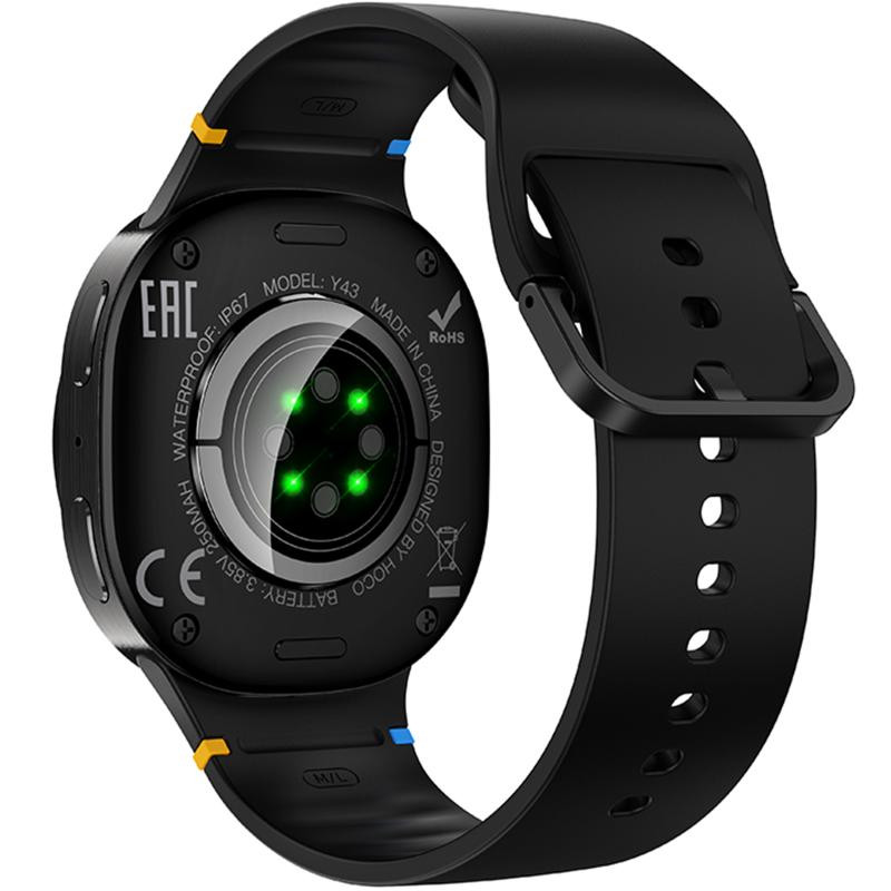 Смарт-часы Hoco Y43 Amoled Smart sports watch (call version) Херсон - зображення 3