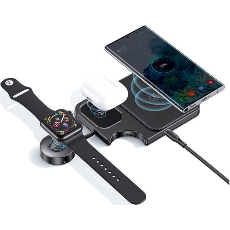 Уценка БЗУ Usams US-CD190 15W 3in1 Херсон - зображення 2