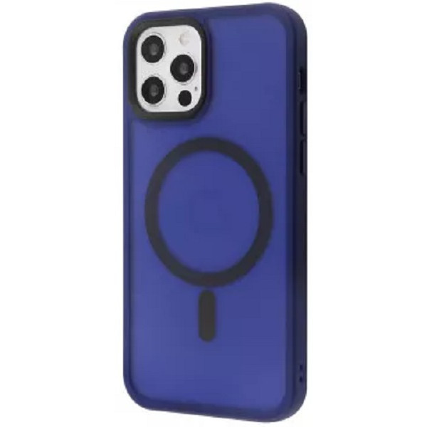 Чохол WAVE Matte Insane Case with Magnetic Ring для iPhone 12/12 Pro Midnight Blue Харків - зображення 1