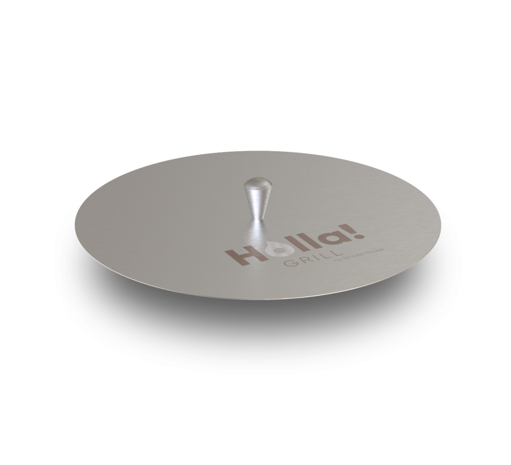 Крышка для тушения жара в костровой чаше Holla Grill d=550 mm Харків - зображення 2