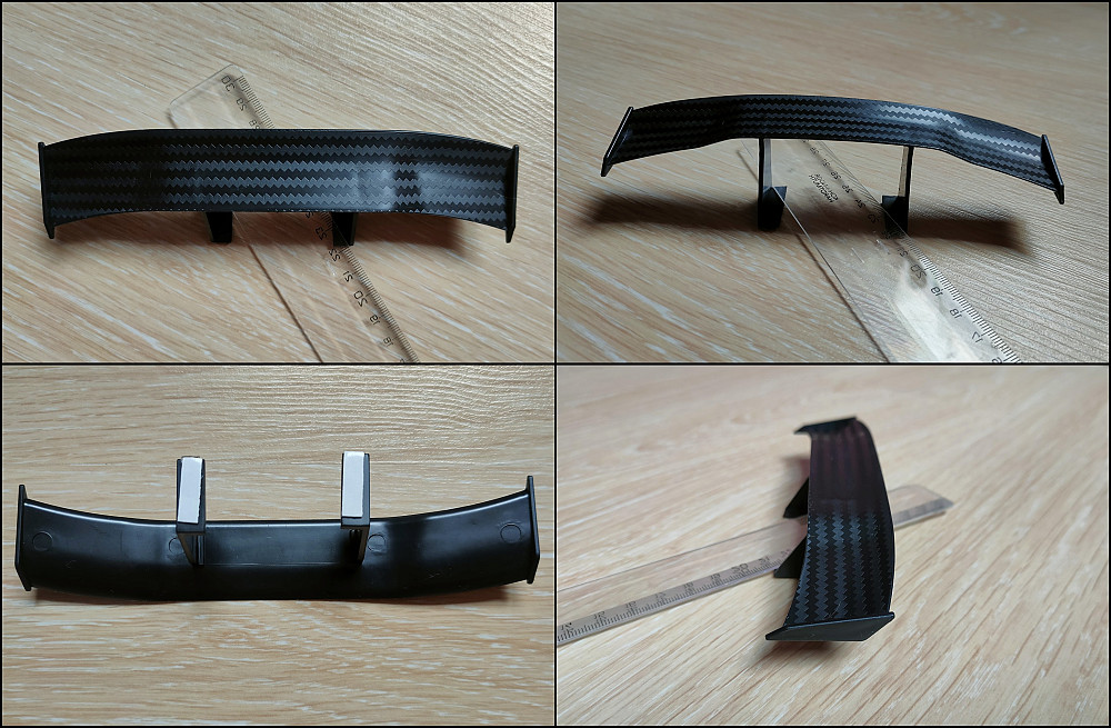 Спойлер декор на авто и мото Чёрный ,Красный, Синий Бориспіль - зображення 5