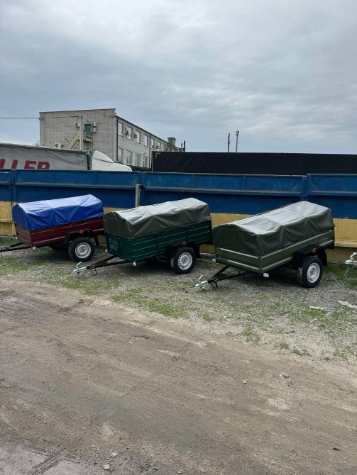 Новий автомобільнимй причіп 170х130х40 від виробника "Дніпро" Гайворон - зображення 1