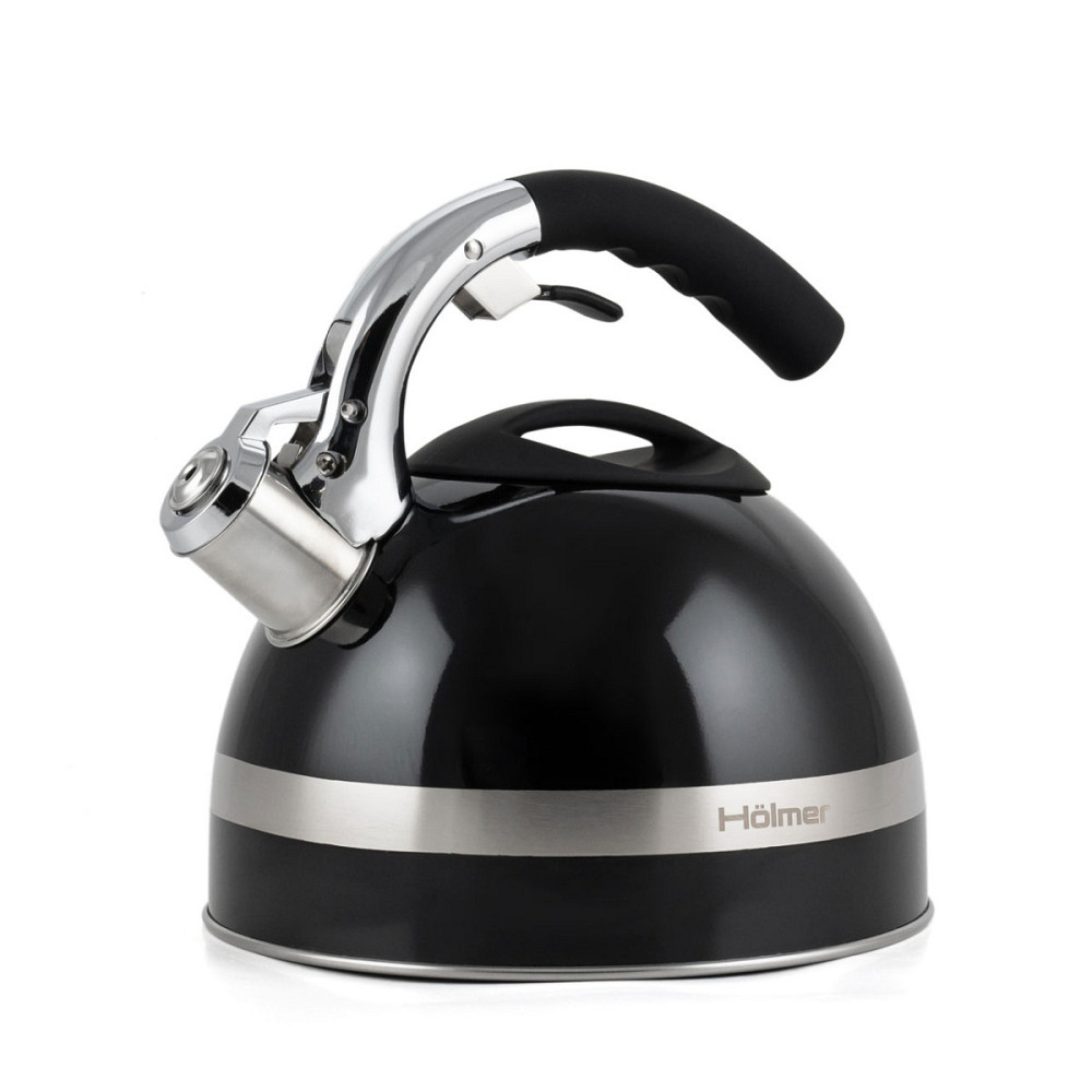 Чайник зі свистком Holmer Melody WK-2430-BCSDB 3 л Киев - изображение 1