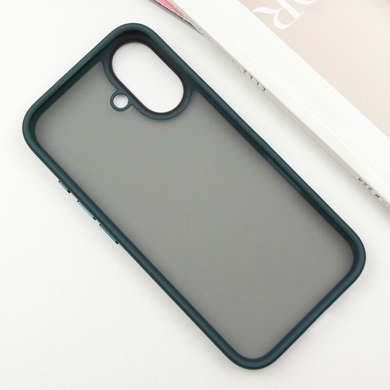 TPU+PC чехол Metal Buttons для Apple iPhone 16 (6.1") Херсон - зображення 10