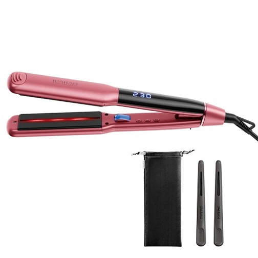 Выпрямитель для волос IPARAH P-104R PINK 62 Вт розовый Київ - зображення 1