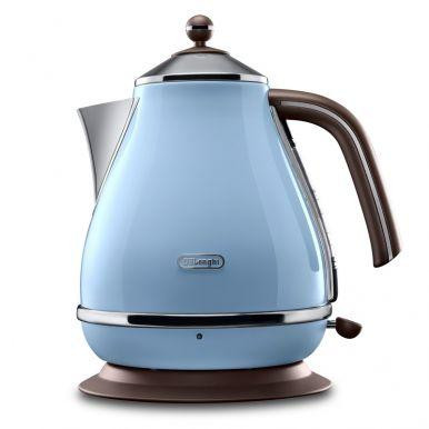 Електрочайник DeLonghi KBOV-2001-AZ 1.7 л блакитний Киев - изображение 1