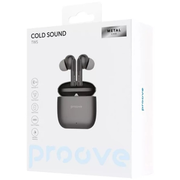 Bluetooth-гарнітура Proove Cold Sound GR8 TWS Gray (TWCSGR010003) (Код товару:39765) Харків - зображення 6