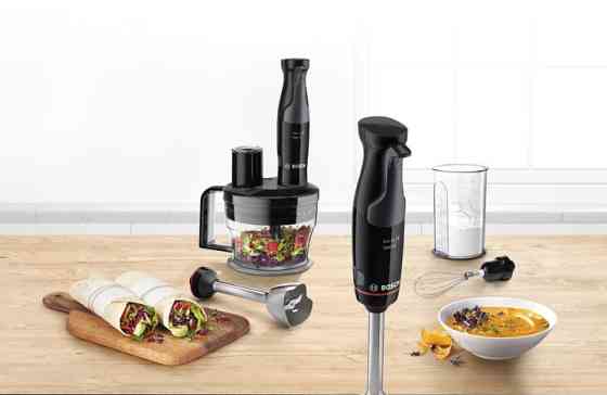 Блендер погружной Bosch MSM4B670 1000 Вт черный Київ