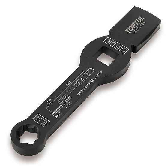 Ключ ударный 3/4" E24 для тормозного суппорта MAN TGA, TGS, TGX  TOPTUL JEBT0124 Харків