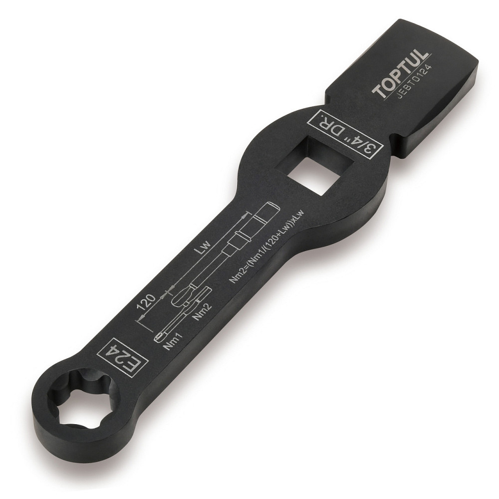 Ключ ударный 3/4" E24 для тормозного суппорта MAN TGA, TGS, TGX  TOPTUL JEBT0124 Харків - зображення 1