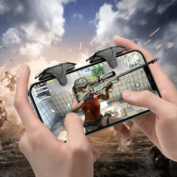 Game buttons Hoco GM5 Wolf mobile Black/Gray Харків - зображення 4