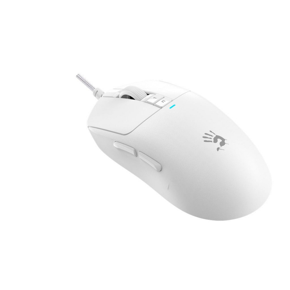 Мышь компьютерная проводная Bloody W72 Ultra White белая Киев - изображение 5