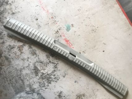 Бу накладка порога багажника Renault Scenic 1, 7700836256 Кропивницький - зображення 1