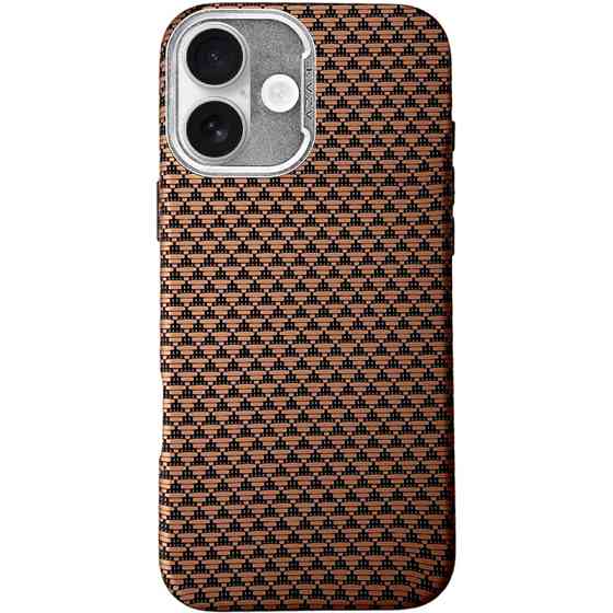 Чехол TPU+PC KVZV Triangular Pattern with Magnetic Fit для Apple iPhone 17 (6.3") Херсон