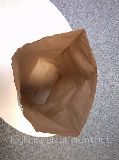 Мешки бумажные коричневые 85х50х13(2 сл)пленка Харків - зображення 8