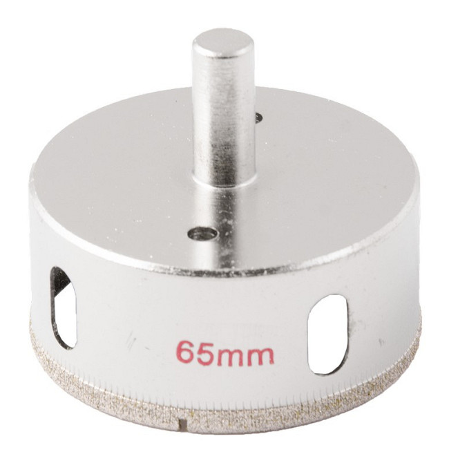 Сверло для стекла и керамики GRANITE трубчатое с алмазным напылением 65 мм 2-01-265 Харків - зображення 5