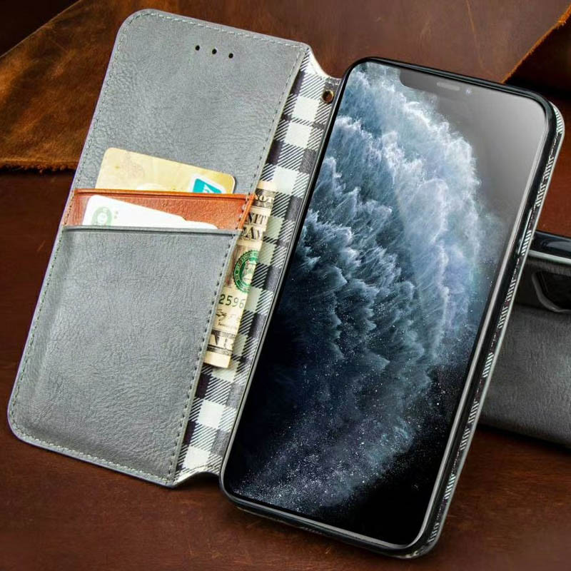 Кожаный чехол-книжка GETMAN Cubic (PU) для Xiaomi Redmi Note 9 / Redmi 10X Херсон - зображення 6