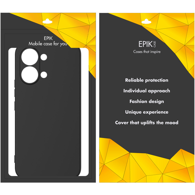 Чехол TPU Epik Black Full Camera для Xiaomi Poco X8 Pro Max Херсон - зображення 3